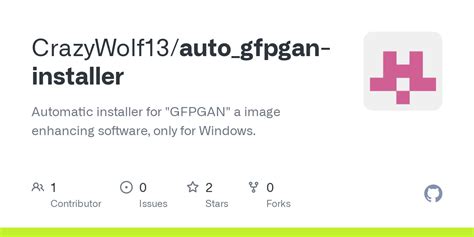 gfpgan|gfpgan windows.